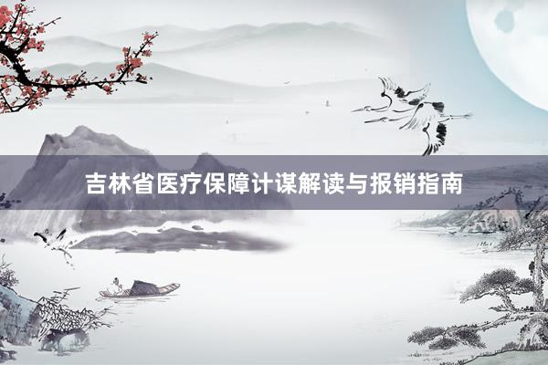 吉林省医疗保障计谋解读与报销指南